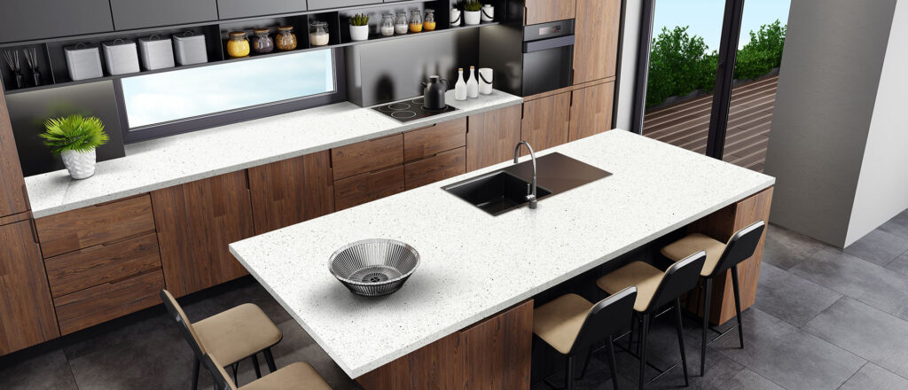 sparkling-white-quartz-kitchen-countertops
