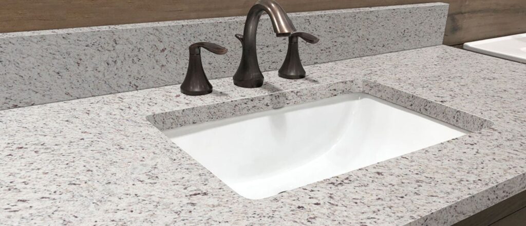 white-ornamental-granite-bathroom